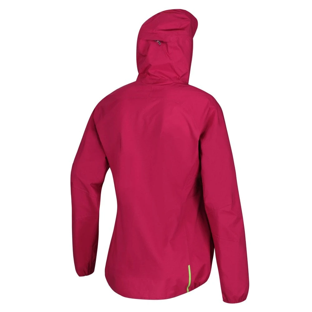 Stormshell Womens Waterproof Running Jacket Full Zip Pink 6 Stormshell Womens Waterproof Running Jacket Full Zip Pink - Image 4