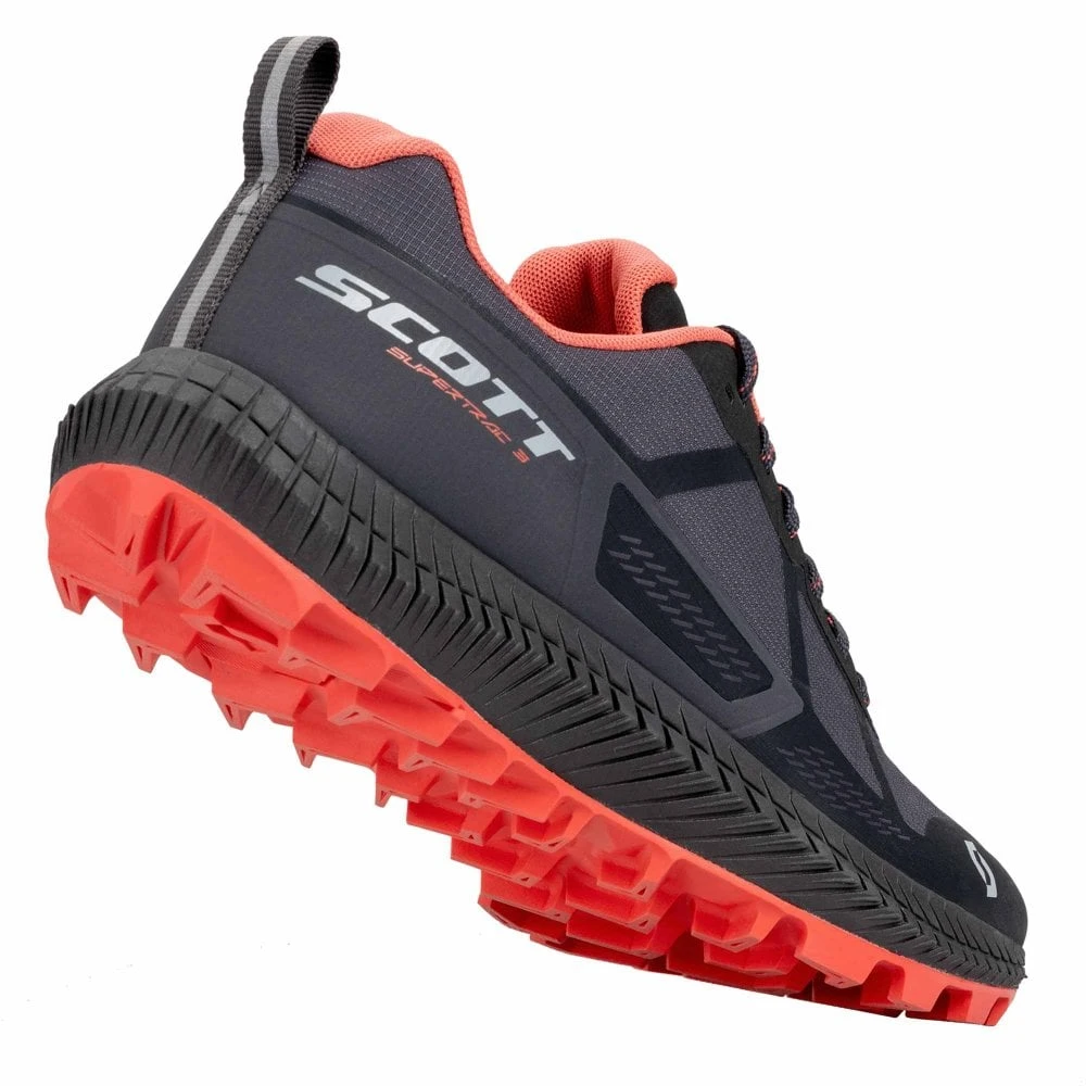 Scott Supertrac 3 Womens Trail Running Shoes Black/Coral/Pink 4 Scott Supertrac 3 Womens Trail Running Shoes Black/Coral/Pink - Image 2