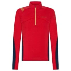 La Sportiva Swift Long Sleeve Mens Mid Layer Tango Red/Night Blue