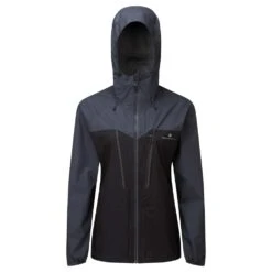 RONHILL Tech Fortify Women's Running Jacket Black/Charcoal