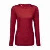 RONHILL Tech Long Sleeved Womens Running Base Layer Jam/Flame -Sports Apparel Shop tech long sleeved womens running base layer jam flame p8427 33928 image