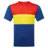 RONHILL Tech Trio Short Sleeve T-Shirt Dark Cobalt Marl/Solar -Sports Apparel Shop tech trio short sleeve t shirt dark cobalt marl solar p8145 32215 image