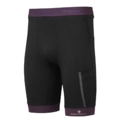 RONHILL Tech Ultra 9" Mens Running Shorts Black/Nightshade
