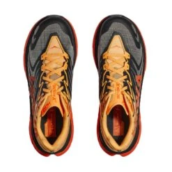 Hoka Tecton X 2 Mens Trail Running Shoes Black/Flame 8 Hoka Tecton X 2 Mens Trail Running Shoes Black/Flame -Sports Apparel Shop tecton x 2 mens trail running shoes black flame p8247 32760 image