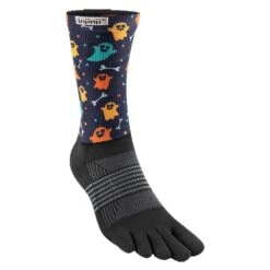 Injinji Trail Midweight Crew Womens Running Toe Socks Haunt