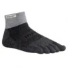Injinji Trail Midweight Mini Crew Unisex Running Toe Socks Granite -Sports Apparel Shop trail midweight mini crew unisex running toe socks granite p5707 22098 image