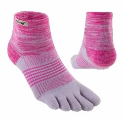 Injinji Trail Midweight Mini-Crew Womens Running Toe Socks Twinkle