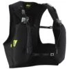 Scott TRAIL RC TR' 4 PACK Running Hydration Vest (2x 500ml Soft Flasks Included) Caviar Black/Sulphur Yellow