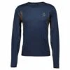 Scott Trail Run Men's Long Sleeved T-Shirt Midnight Blue/Copper Orange