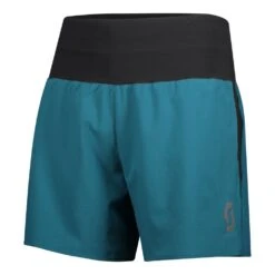 Scott Trail Run Womens Lightweight Trail Running Shorts With Elasticated Waistband Lunar Blue