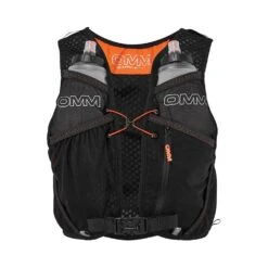 OMM TrailFire Race Vest Black (Includes 2x 350ml FLEXI FLASK)
