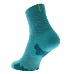 TrailFly Sock Mid Twin Pack Womens Running Socks 1x Teal + 1x Purple -Sports Apparel Shop trailfly sock mid twin pack womens running socks 1x teal 1x purple p6850 26978 image