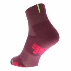 TrailFly Sock Mid Twin Pack Womens Running Socks 1x Teal + 1x Purple -Sports Apparel Shop trailfly sock mid twin pack womens running socks 1x teal 1x purple p6850 26982 image
