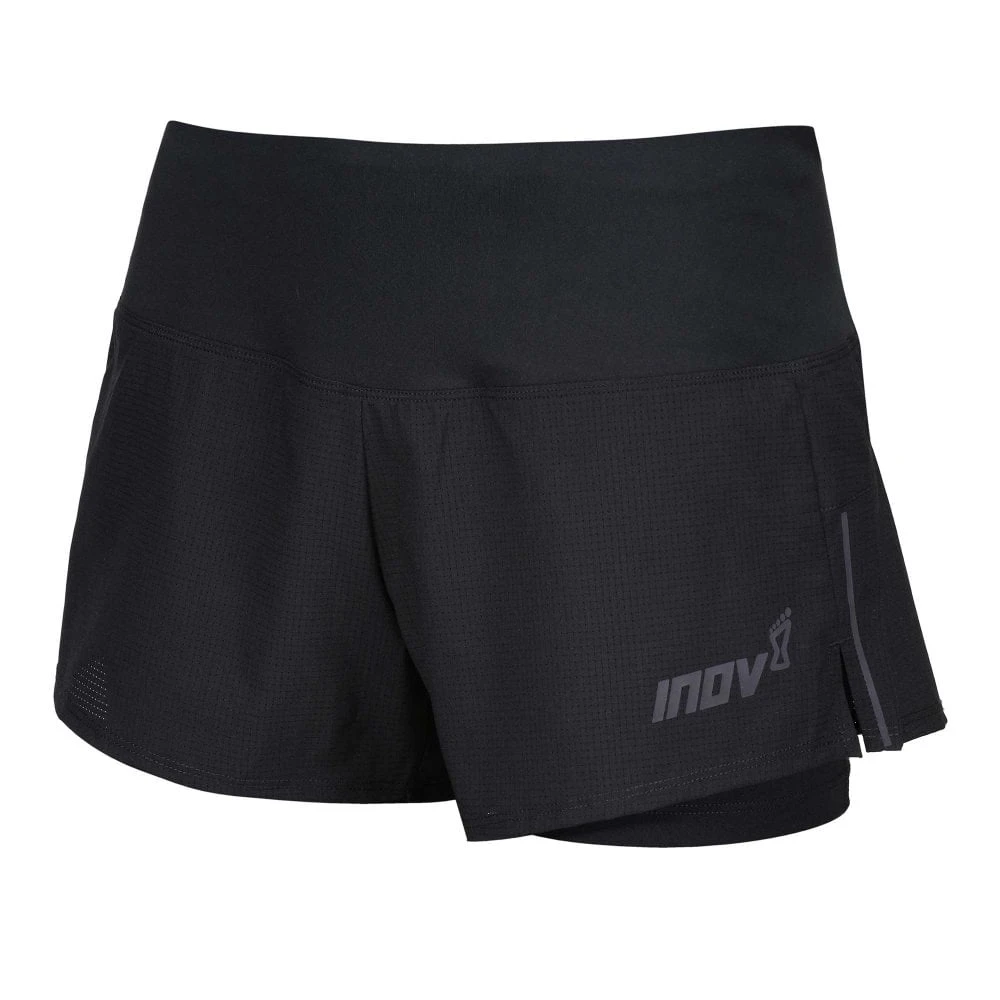 TrailFly Ultra 3" 2in1 Women's Twin Running Shorts Black 3 TrailFly Ultra 3" 2in1 Women's Twin Running Shorts Black