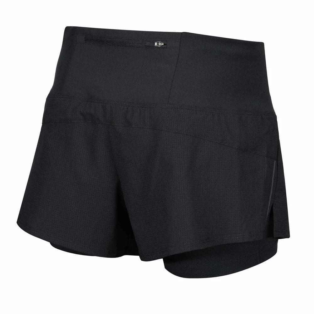 TrailFly Ultra 3" 2in1 Women's Twin Running Shorts Black 4 TrailFly Ultra 3" 2in1 Women's Twin Running Shorts Black - Image 2