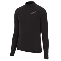 Train Elite Mid Mens Long Sleeved Running Top Black