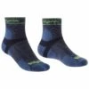 Bridgedale Ultra Light T2 Merino Sport 3/4 Crew Lenngth Running Socks Blue -Sports Apparel Shop ultra light t2 merino sport 3 4 crew lenngth running socks blue p6838 26955 image