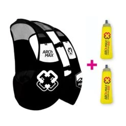 ARCH MAX Ultra Running Hydration Vest (2x Softflasks 500ml Included) Black/White