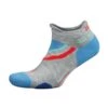 Balega Ultraglide No Show Mens Cushioned Running Socks Midgrey/Ethereal Blue