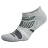 Balega UltraLight No Show Unisex Moisture Wicking Running Socks Grey/White