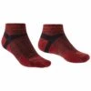 Bridgedale Ultralight T2 Merino Sport Low Cut Running Socks Red