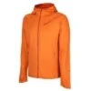 VentureLite Mid Hoodie FZ Mens Running Top Orange