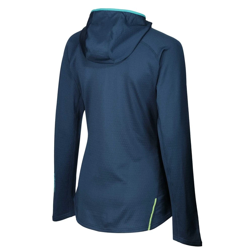 VentureLite Mid Hoodie FZ Womens Running Top Navy 4 VentureLite Mid Hoodie FZ Womens Running Top Navy - Image 2