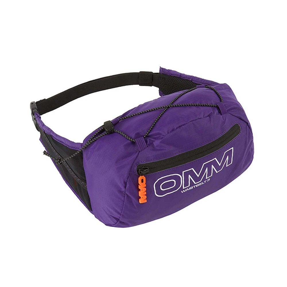 OMM Waistbelt 3 Running Waist Pack/Bum Bag Purple 3 OMM Waistbelt 3 Running Waist Pack/Bum Bag Purple