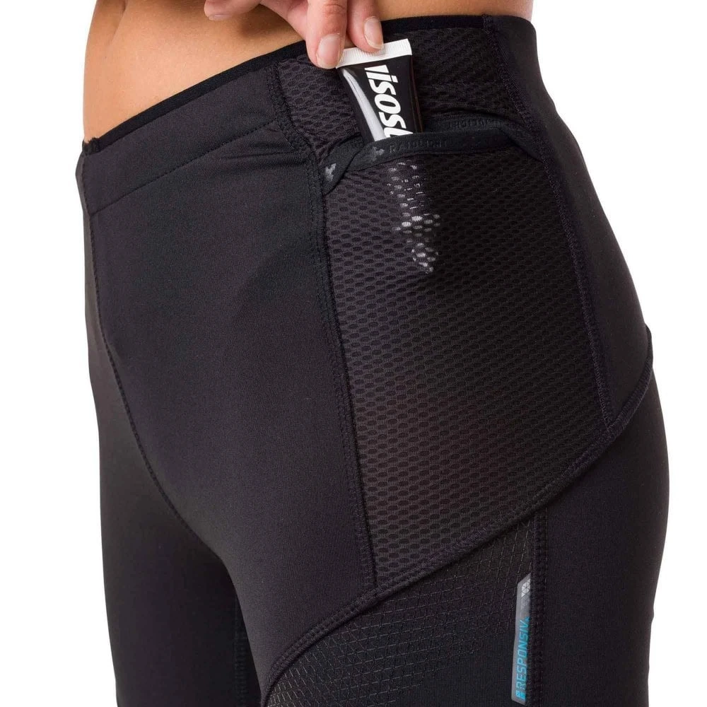 Raidlight Wintertrail Womens Stretchy & Breathable Running Tights Black 5 Raidlight Wintertrail Womens Stretchy & Breathable Running Tights Black - Image 3