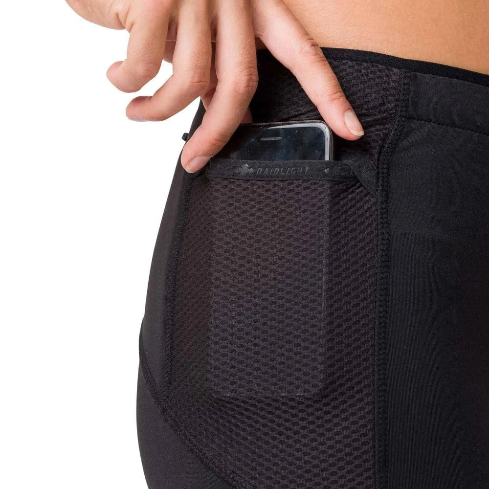 Raidlight Wintertrail Womens Stretchy & Breathable Running Tights Black 6 Raidlight Wintertrail Womens Stretchy & Breathable Running Tights Black - Image 4