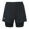 OMM Womens Pace Shorts (Twin Layer) Black -Sports Apparel Shop womens pace shorts twin layer black p7244 28519 image