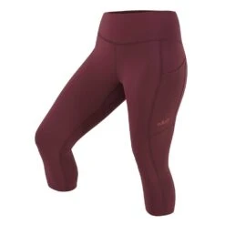 Rab Women's Talus 3/4 Running Tights Deep Heather -Sports Apparel Shop womens talus 3 4 running tights deep heather p7153 28143 image