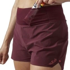 Rab Women's Talus Trail Light Shorts Deep Heather -Sports Apparel Shop womens talus trail light shorts deep heather p8127 32154 image