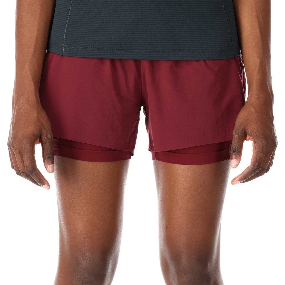 Rab Women's Talus Trail Running Shorts Deep Heather 5 Rab Women's Talus Trail Running Shorts Deep Heather - Image 3