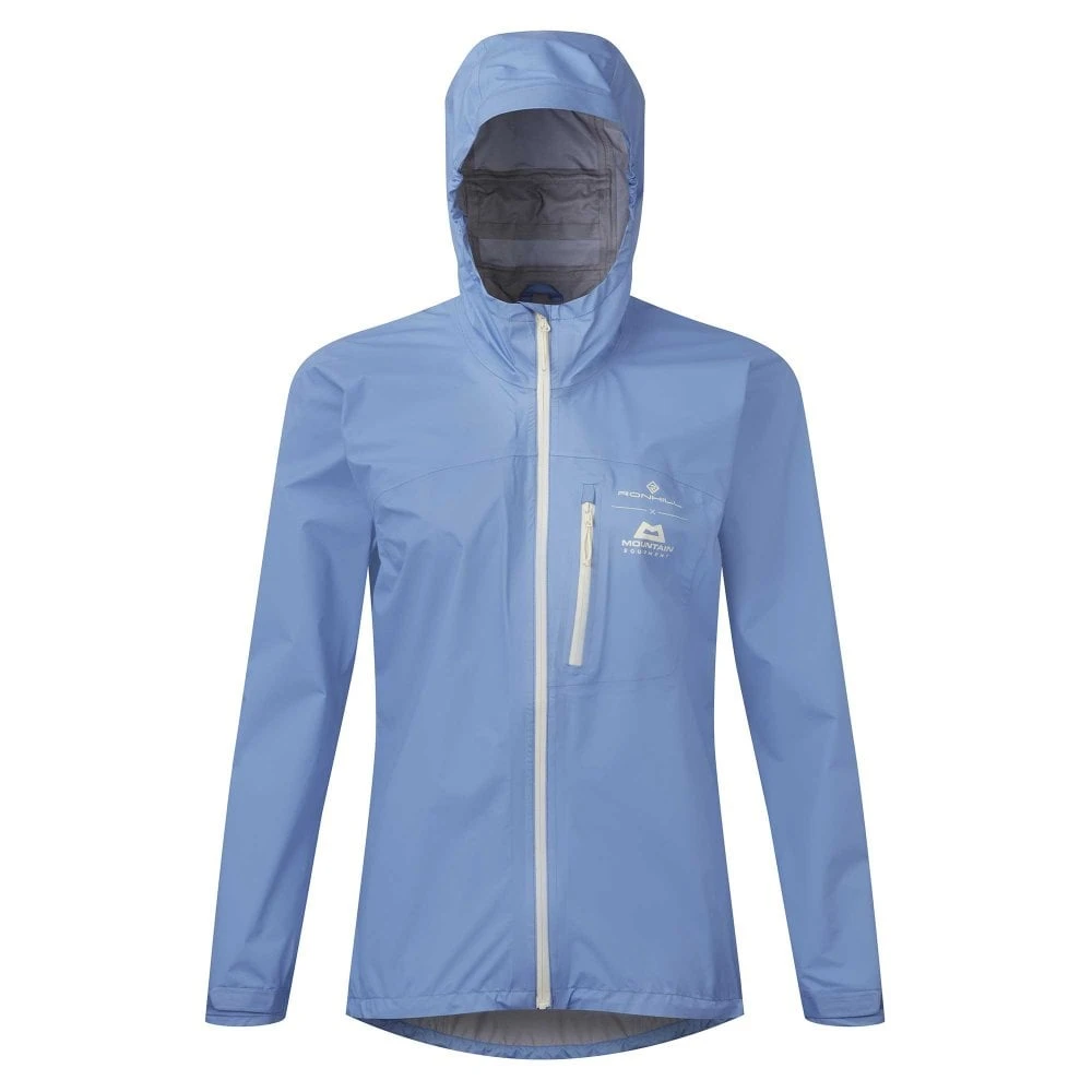 RONHILL Women's Tech Gore-Tex Mercurial Running Jacket Lake Blue/Vanilla 3 RONHILL Women's Tech Gore-Tex Mercurial Running Jacket Lake Blue/Vanilla