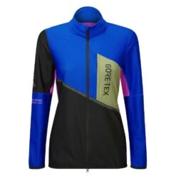 RONHILL Women's Tech Gore-Tex Windstopper Jacket Black/Cobalt